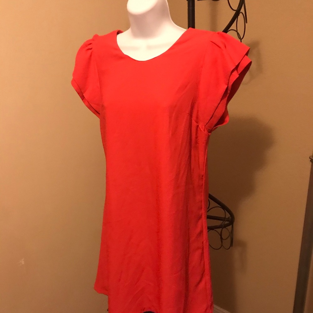 Red dress